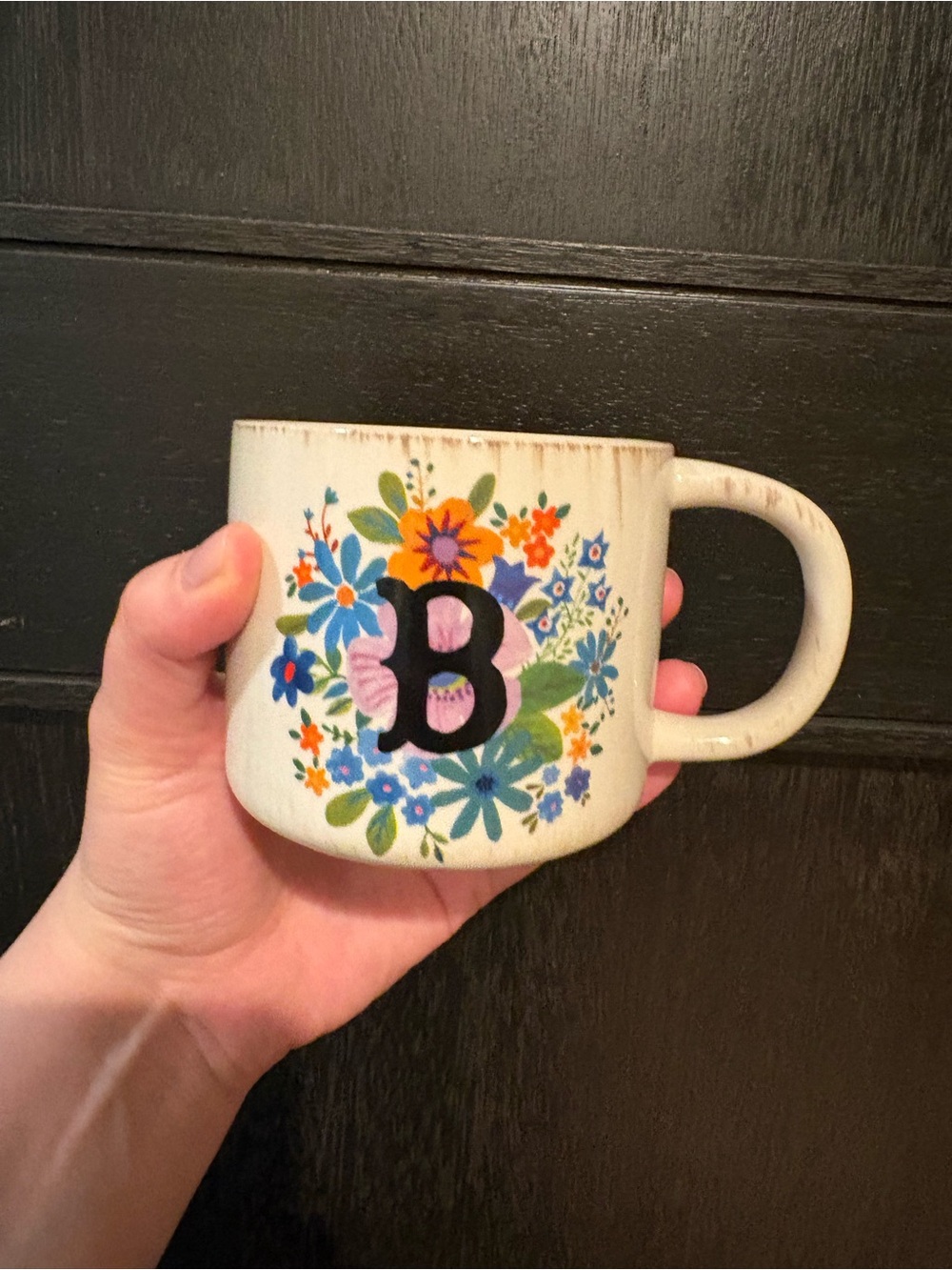 Natural Life initial mug “B”